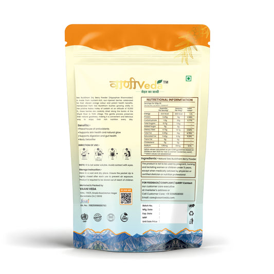 Sea Buckthorn Dry Berry Powder 100gm