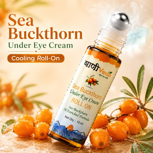 Under Eye Care Roll-On By Vaani Veda for Dark Circles, Puffiness & Fine Lines – 100% Natural